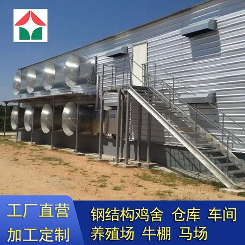 大型室内家禽养殖场建设指南 保温钢结构鸡舍的设计与建造